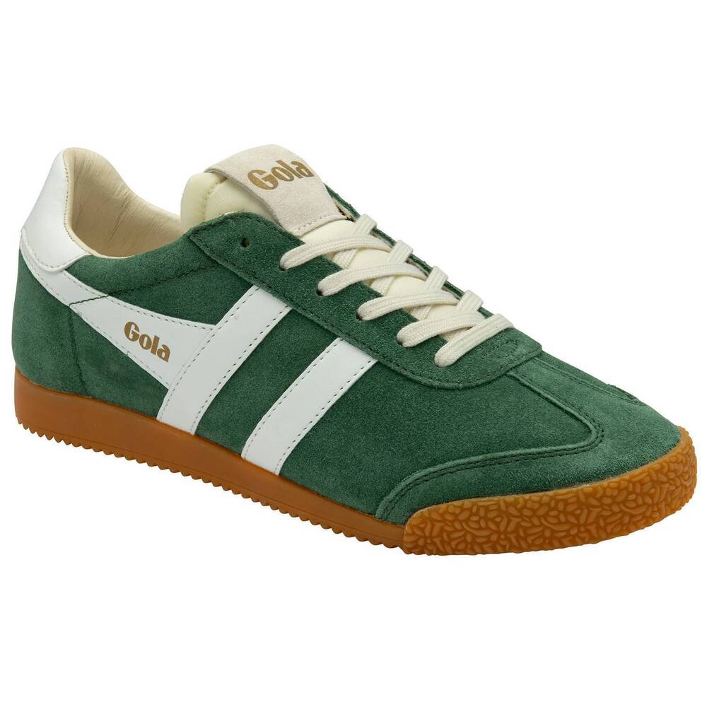 NEW GOLA womenβs elan sneakers in evergreen/white